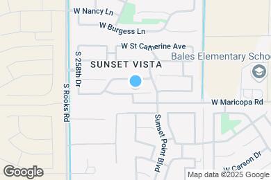 Map image of the property - 25704 W St Kateri Dr