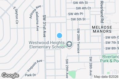 Map image of the property - 681 SW 29th Terrace