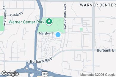 Map image of the property - 5757 Owensmouth Ave