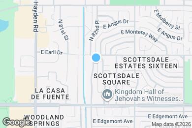 Map image of the property - 3101 N 82nd St