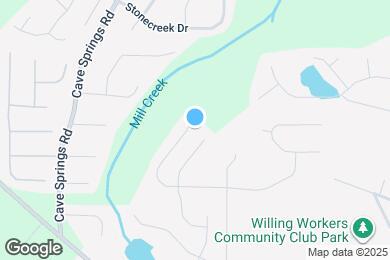 Map image of the property - 7134 Creeksong Dr