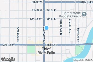 Map image of the property - 416 Main Ave N