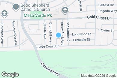 Map image of the property - 10191 Eagle Rock Ave