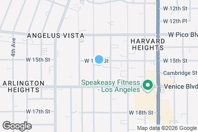 Map image of the property - 1510 S Wilton Pl