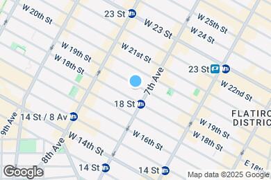 Map image of the property - 210-218 W 19th St