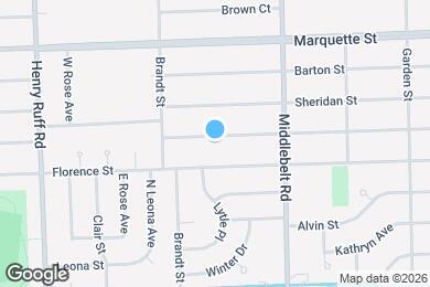 Map image of the property - 29625 Rosslyn Ave