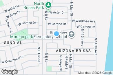 Map image of the property - 11807 W Ester Dr