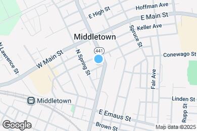Map image of the property - 21 Girard Ave