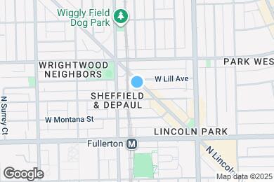 Map image of the property - Elevate Lincoln Park