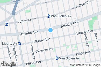 Map image of the property - 174 Van Siclen Ave