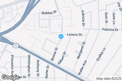 Map image of the property - 1206 Boone St