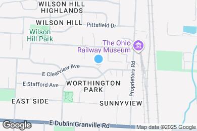 Map image of the property - 414 E Clearview Ave