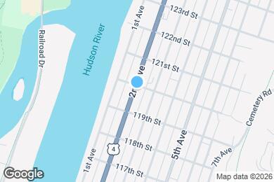 Map image of the property - 722 2nd Ave