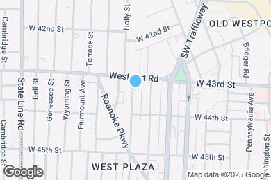 Map image of the property - 4315 Holly St