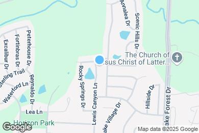 Map image of the property - 812 Lewis Canyon Ln
