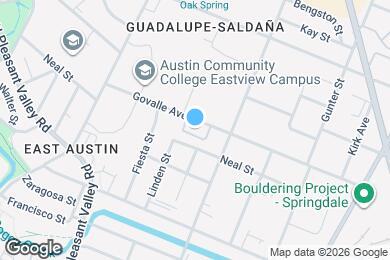 Map image of the property - 3101 Govalle Ave