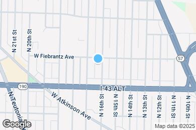 Map image of the property - 4063 N 16th St