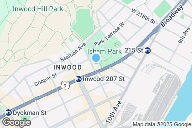 Map image of the property - 585 Isham St