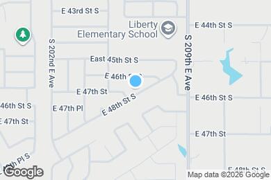 Map image of the property - 20649 E 48th St S