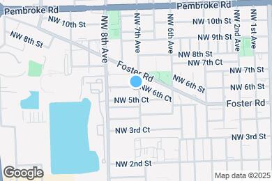 Map image of the property - 703 NW 6th St