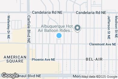 Map image of the property - 2814 Bel Air Dr NE