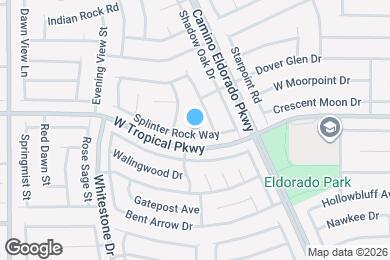 Map image of the property - 1524 Splinter Rock Way
