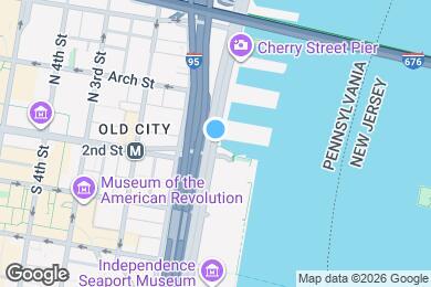 Map image of the property - 3 N Christopher Columbus Blvd