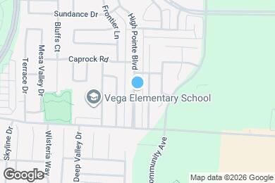 Map image of the property - 2522 High Pointe Blvd