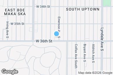 Map image of the property - 3546 Emerson Ave S #5