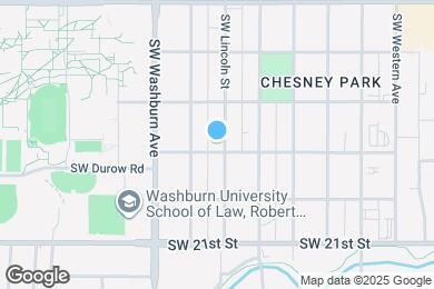 Map image of the property - 1935 SW Lincoln St