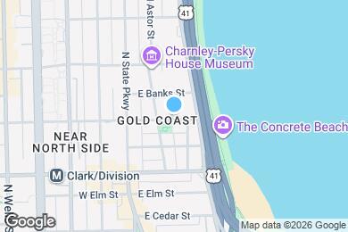 Map image of the property - 1301 N Ritchie Ct