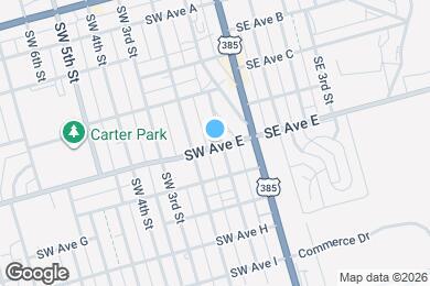 Map image of the property - 200 SW Ave E