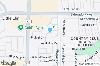 Map image of the property - 2520 Persimmon Dr