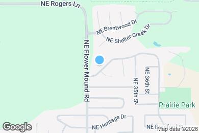 Map image of the property - 3010 NE Kingsbriar Dr