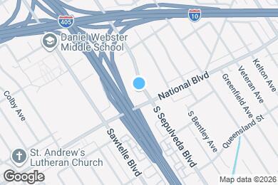 Map image of the property - 2933 S Sepulveda Blvd