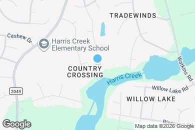 Map image of the property - 3952 Tyler Bluff Ln