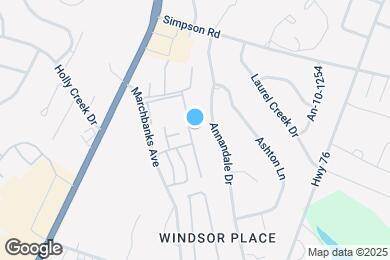 Map image of the property - MAA Tanglewood