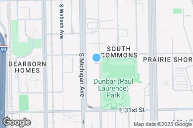 Map image of the property - 2921 S Michigan Ave