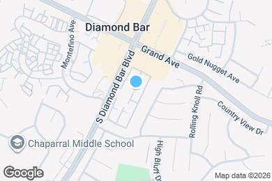 Map image of the property - 1304 S Diamond Bar Blvd