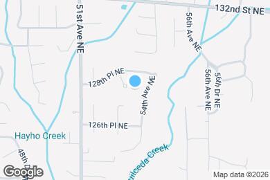 Map image of the property - 12813 53rd Ave NE