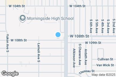 Map image of the property - 3133 W 108th St