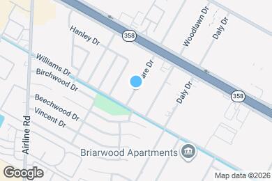 Map image of the property - 1638 Clare Dr