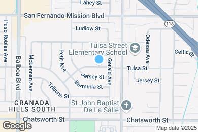 Map image of the property - 16651 Tulsa St