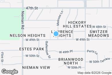Map image of the property - 4838 Melrose Ln