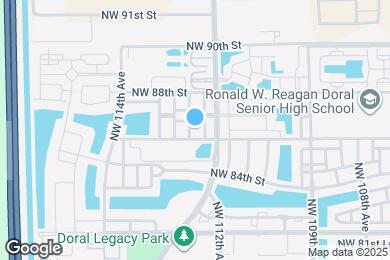 Map image of the property - 8643 NW 112th Pl