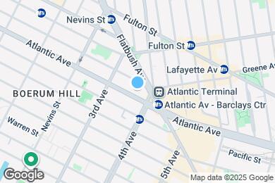 Map image of the property - 557 Atlantic Ave