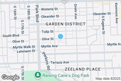 Map image of the property - 2154 Olive St