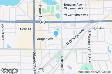 Map image of the property - 955 Aragon Ave