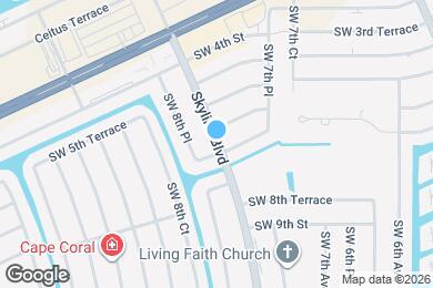 Map image of the property - 608 Skyline Blvd