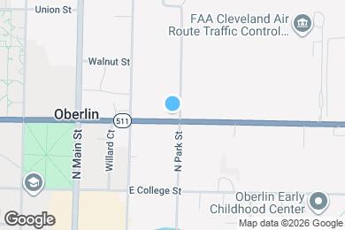 Map image of the property - 126 E Lorain St